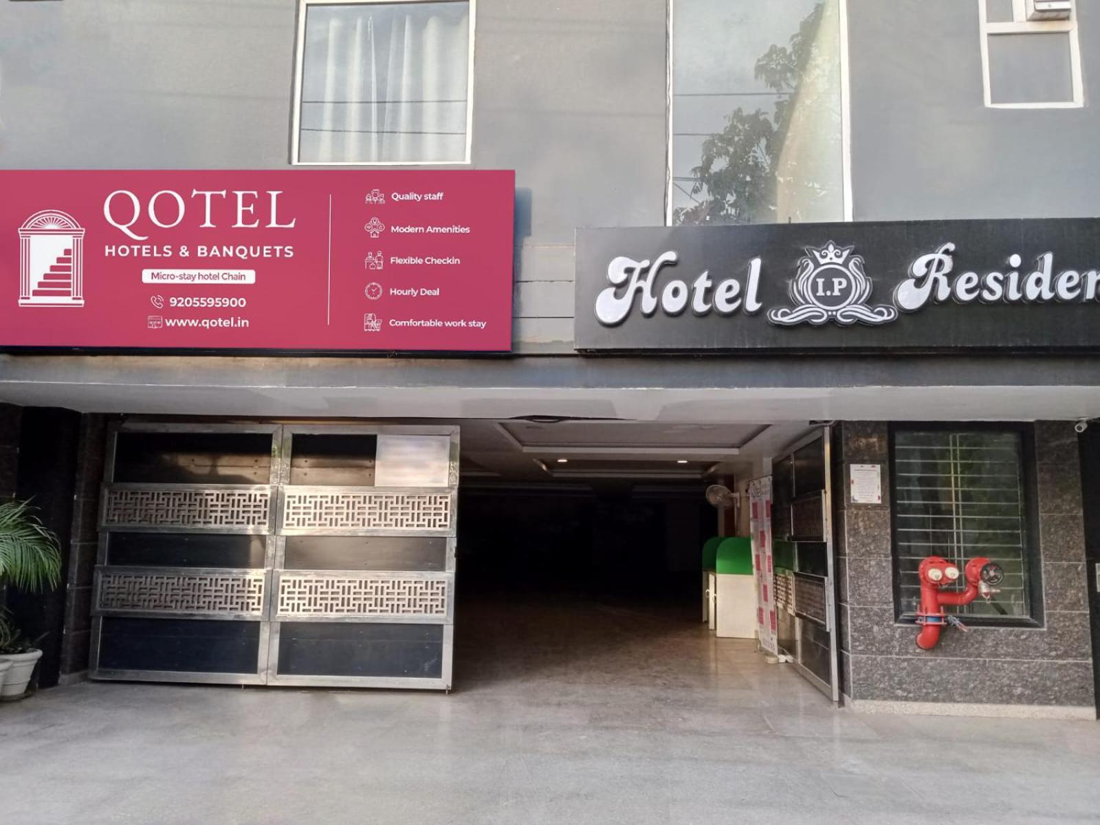 Qotel Hotel Ip Residency East Delhi Preet Vihar 뉴델리 외부 사진